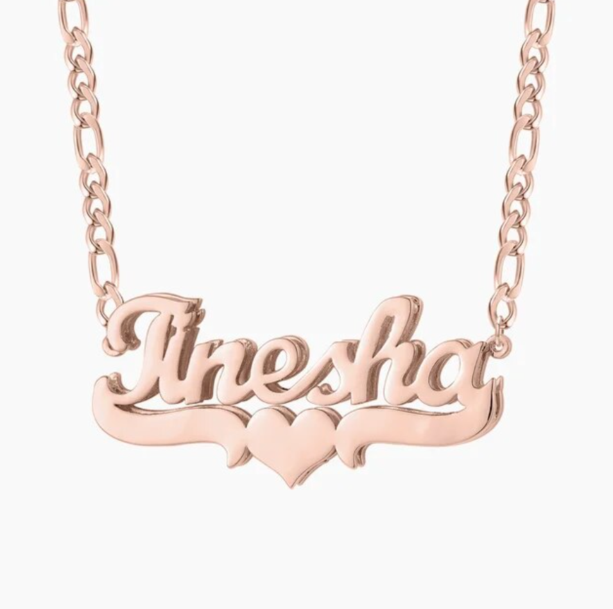 Heart Name Necklace